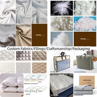 Couette toutes saisons 300 GSM, garnissage alternatif, matelassée, légère, réversible, avec languettes aux 4 coins, douce et moelleuse