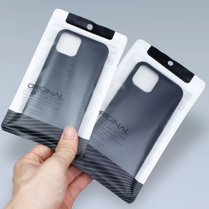 Étuis pour téléphones portables et housses personnalisées avec logo, sacs en plastique transparents refermables avec fermeture éclair, emballage transparent - Product Image 6