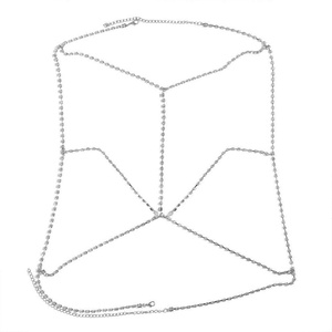 European American Body chain für Frauen Sexy Diamond Sparkling Halskette Brust kette Schlüsselbein Trendy Schmuck für Verlobung geschenk - Product Image 3