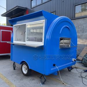 ALLBETTER Petite entreprise Commerce Street Food Machines Remorque Hot Dogs Chariot Café Chariot Mobile Bars Mini Food Truck - Product Image 1