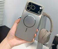 Coque de téléphone souple en TPU à effet vague d'eau pour iPhone 17 16 15 14 13 12 Pro Max, compatible avec la charge magnétique sans fil, coque anti-chute