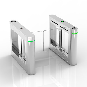 Ett ET406-410 Swing Barrier Gate 304 thép không gỉ IP65 bảo vệ thẻ <span class=keywords><strong>RFID</strong></span> mã QR kiểm soát truy cập cho sử dụng ngoài trời - Product Image 2