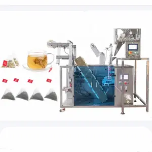 triangle tea pouch packing machine sachet, supplier wholesale inner and outer triangle tea pouch packing machine sachet,