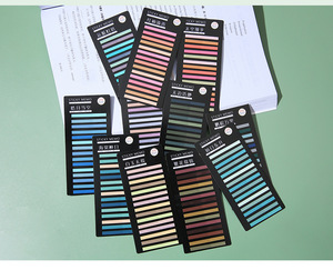 Trong Suốt Mỏng tùy chỉnh Lưu ý miếng tự dính dính Lưu ý <span class=keywords><strong>Dispenser</strong></span> với trang đánh dấu - Product Image 6