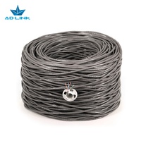 Kabel Internet LAN SFTP UTP CAT5E OFC/BC/CU/CCA/CCAG Konduktor LSZH/PVC Jacket 4 Pasang 1000FT 305m