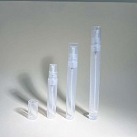 Flacon pulvérisateur de parfum en plastique PP de haute qualité 5 ml 8 ml 10 ml avec brume fine Mini flacon d'échantillon de parfum pour l'emballage de lotion