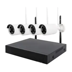 Hệ Thống Camera An Ninh 1080 2MP Mạng IP Không Dây Camera Wifi Hệ Thống Camera Cctv Bộ Nvr Không Dây 8 Kênh