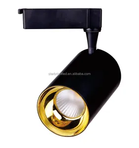 Product Manufacturer Modern Track Lighting Electroplated Reflector 10W 20W 30W 50W Led Track Light Spot