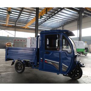 รถบรรทุกขนส่งไฟฟ้าแบบ3ล้อรถตู้แบบกึ่งปิดล้อม60V 800W 1000W รถสามล้อไฟฟ้าสำหรับใช้ในครัวเรือน - Product Image 2