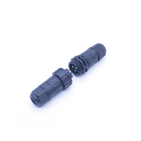Conector de Aviación Macho-Hembra M19 M20 de 2, 3, 4, 5 y 6 Pines, Roscado, Impermeable IP67, Contacto de Cobre, 40A, para Cable de Alimentación