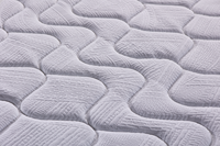 Matelas à ressorts ensachés orthopédiques California au design simple, matelas pour auberge, matelas à ressorts enroulable
