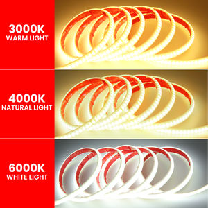 Bande <span class=keywords><strong>LED</strong></span> COB AC <span class=keywords><strong>220V</strong></span> IP65 Étanche ABS Blanc 3000K 4000K 6000K Utilisation Intérieure <span class=keywords><strong>Ruban</strong></span> Flexible <span class=keywords><strong>LED</strong></span> Néon 1M-35M - Product Image 2