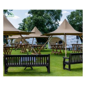 Hoạt động ngoài trời Lều Nhỏ Tipi cắm trại Lều Safari vải không thấm nước nhỏ lều - Product Image 6