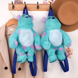 Mochila de felpa de 16 pulgadas Blue Monster <span class=keywords><strong>Sullivan</strong></span>, mochila de felpa con personaje de dibujos animados para Niños famosos, mochila para niños y niñas - Product Image 2