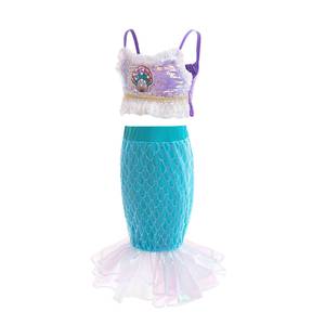 Nuevo Vestido de Princesa Sirena con Lentejuelas para Niñas, Disfraz para Fiesta de Baile, Halloween - Product Image 5