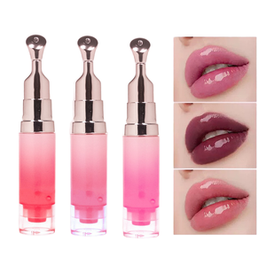 ลิปออยล์เปลี่ยนสีชมพูแบบวีแกน น่ารัก ฉลากส่วนตัว กลิ่นผลไม้ สีสันสดใส ให้ริมฝีปากอิ่มฟู - Product Image 3