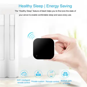 XZJ Tuya Wifi IR Remote Control For Air Conditioner TV Smart Home Infrared Universal Remote Control For Alexa Google Home