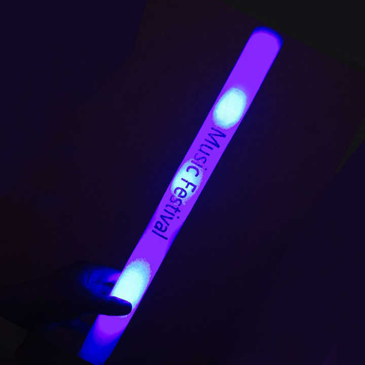Sıcak satış 48cm LED köpük kızdırma sopa cadılar bayramı sahne hafif parlamalı konser için sopa partiler