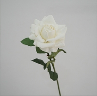 Real Touch Artificielle Silicone Rose Fleurs pour La Décoration Intérieure Choix Populaire Saint Valentin Noël Nouvel An Chinois Nouvel An