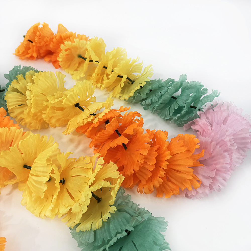 carnations garlands