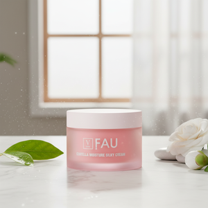 ครีมบำรุงผิวหน้า FAU Hydra Water Drop Moisture Cream ผสมวิตามินซีและอะโวคาโด ขนาด 200 มล. บรรจุในกระปุก - เครื่องสำอางเกาหลีสำหรับทุกสภาพผิว ช่วยลดเลือนริ้วรอยและปรับผิวให้กระจ่างใส - Product Image 3