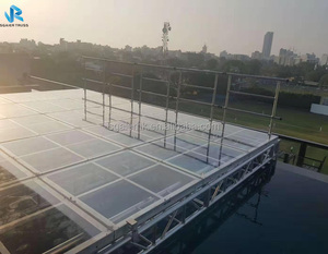 Aluminum Alloy Portable Concert <b>Stage</b> <b>Platform</b> Aluminum Truss Modular Design Square <b>Stage</b> Pre-Assembled Easy Install - Product Image 4