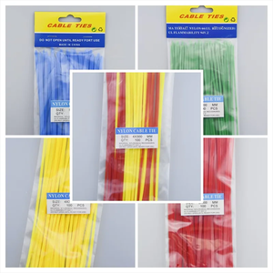 ケーブルタイ長幅200mm 4.8mmカスタマイズ可能カラー自動車製造用配線用ハーネス配置ホームに適しています - Product Image 5
