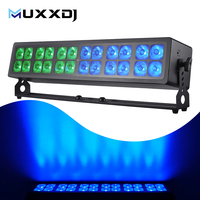 Projecteur LED professionnel 24x12W RGBWA UV 6-en-1 sur batterie, sans fil DMX, pour scène, DJ, éclairage de spectacle en direct, mariage et fête