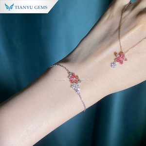 กำไลข้อมือเจลังบุญากุนยาประดับเพชร ทองคำแท้ 14K สองตัน |   บารัง เกมาส เทอร์ซุย โออีเอ็ม และ โบรง - Product Image 2