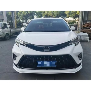 Kit de carrocería de coche de buena calidad para <span class=keywords><strong>Toyota</strong></span> <span class=keywords><strong>Sienna</strong></span> 2011-2020 actualizado <span class=keywords><strong>2021</strong></span> viejo a nuevo parachoques delantero trasero parrilla capó faro - Product Image 4