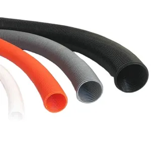 Plastic Electrical Cable Corrugated Flexible Wiring Conduit Tube