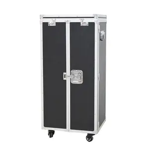 Professional Multilayer Jewelry Trolley Collection Case Jewelry Storage Case With Wheels