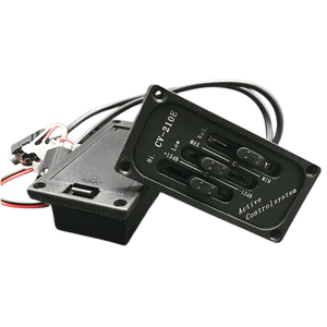 3-Band Geigen-Vorverstärker Equalizer Einstellbarer Brücken-Sattel-Tonabnehmer Piezo CV-210 E Violine-Tonabnehmer für Geigen-Zubehör - Product Image 4