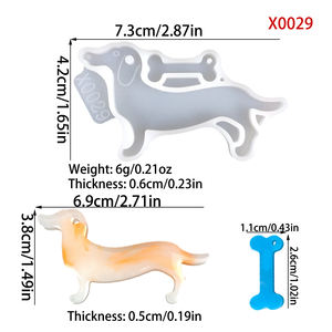 Handmade Resin <b>Silicone</b> Casting Mold DIY Ins Style Decorative Ornaments and Cake <b>Tools</b> for Resin Making plaster mold - Product Image 3