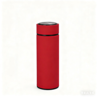 Tasse droite d'affaires mate de haute qualité de 12 oz, tasse thermos en acier inoxydable 304, tasse portable.