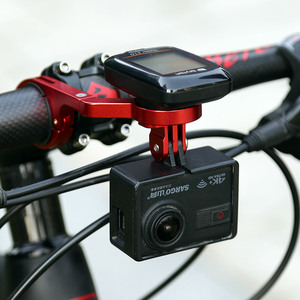 Yueli <b>Cycling</b> Computer Mount Extension Bracket Aluminum Alloy Handlebar Mount Multifunctional <b>Cycling</b> Equipment - Product Image 1