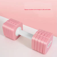 Ensemble d'haltères réglables de Type avancé pour les femmes Muscle Fitness Bodybuilding Peinture gratuite Poids libres de couleur