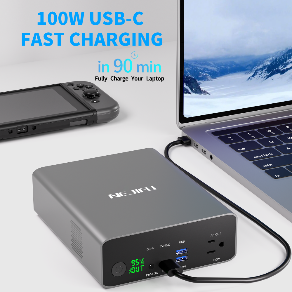 Krisdonia ポータブル電源 296Wh 80000mAh Krisdonia Portable Power Bank, 296Wh/80000mAh Portable