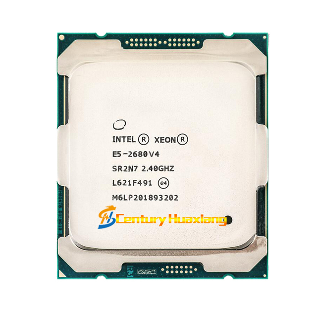 Intel Xeon Processor Cpu E5-2680V4 Server CPU 2.4GHz 14NM 120W LGA 2011-3 2660V3 2660V4 2667V4 2670V3 2680V3 2667V3