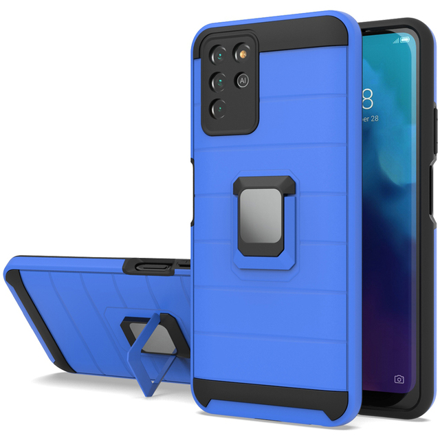 High Quality Ares Shockproof Phone case Cover With Magnet Car Bracket for ZTE Blade V30 Vita A71 51 530