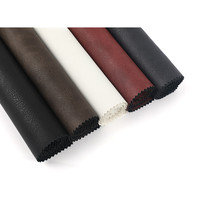 Rouleau de tissu en similicuir vegan imperméable résistant à l'abrasion personnalisé 50% polyester 50% PU pour vêtements
