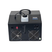 Machine à bulles de fumée LED 2-en-1 SFR DMX512 avec lumière RGB intégrée pour mariages, fêtes et spectacles sur scène