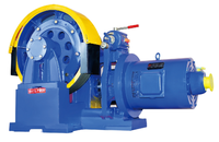Moteur asynchrone adapté conçu moderne de machine de traction pour l'ascenseur d'ascenseur de fret de cargaison pièces de rechange d'ascenseur pour l'ascenseur