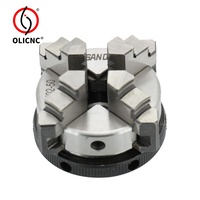 Mandrin de tour miniature SANOU 50mm 63mm 3 ou 4 mors de précision pour le tournage du métal et du bois
