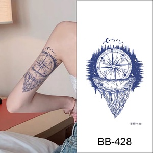 Etiqueta engomada temporal impermeable del <span class=keywords><strong>tatuaje</strong></span> del diseño <span class=keywords><strong>de</strong></span> la flor del animal para las mujeres y los hombres <span class=keywords><strong>tatuaje</strong></span> falso <span class=keywords><strong>de</strong></span> la <span class=keywords><strong>manga</strong></span> del medio brazo - Product Image 6