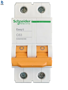 EA9AN 2P C63A เบรกเกอร์วงจรขนาดเล็ก เบรกเกอร์ป้องกันกระแสเกิน เบรกเกอร์วงจรแรงดันต่ำ 2 ขั้ว 63A ป้องกันกระแสเกิน - Product Image 1