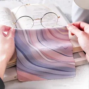 factory wholesale custom microfiber jewelry cleaning cloth for glasses and sunglasses eyeglasses lens clean kit