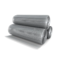 Rouleau de treillis soudé sur mesure, prix direct usine, rouleau de treillis galvanisé à bas prix pour filet de protection de construction