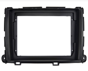 Marco interior del salpicadero del coche XTRONS para Toyota Sienna 2011-2015 9 pulgadas gris plateado - Product Image 1