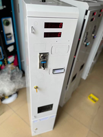 Mini machine de changement/changeur de poussoir de pièce de monnaie de LED pour la vente de chaise de massage de blanchisserie pour des jetons de facture et de pièce de monnaie